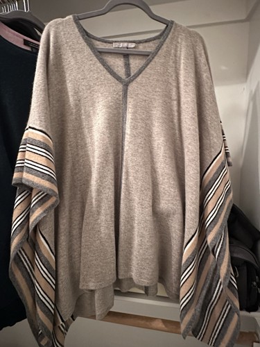 Maglione poncho pullover donna