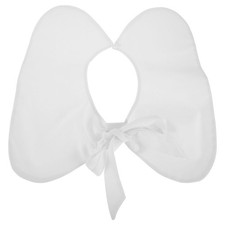  Colletto finto staccabile da donna, con fiocco, mini mantello, colletto Dickey,