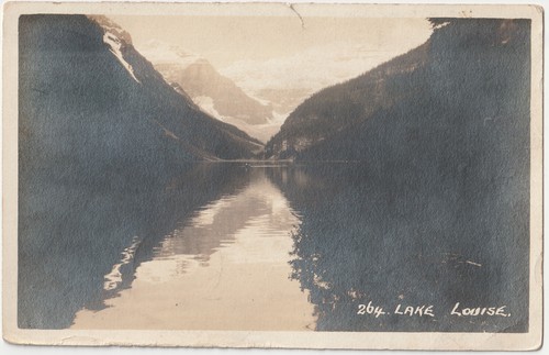 Cartolina lake louise canada - cartolina,