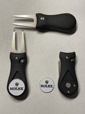 (1) Switchblade Golf Divot Tool & (1) Rolex 1" Coin Style Golf Marker
