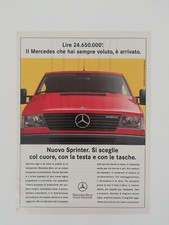 Clipping Ritaglio Pubblicità Mercedes-Benz Sprinter 208D - Veicoli Industriali