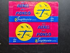 bustine figurine vuota aperta - GLI AEREI DEL MONDO Sagittario