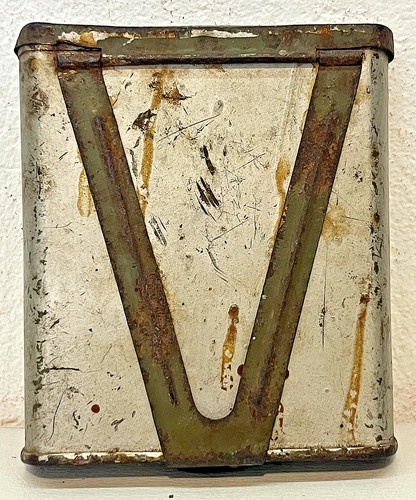Scatola latta militare - scatola,