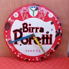 Poretti Beer Enamel Scoreboard