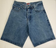 Pantaloncini denim blu mosca