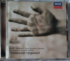 CD. MOZART. REQUIEM. HOGWOOD