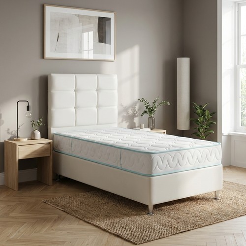 Letto singolo contenitore rete - letto,