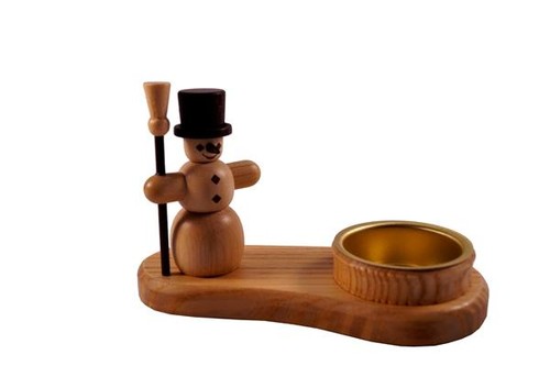 Portacandele babbo natale - portacandele,