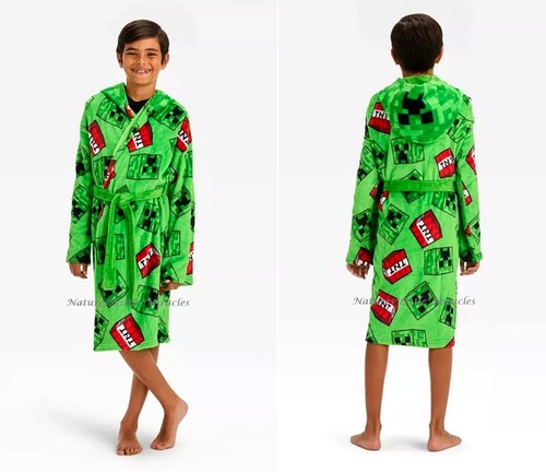 Accappatoio minecraft ragazzo - accappatoio,