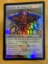 1x EMRAKUL - The Aeons Torn PRERELEASE HOLO MTG Inglese