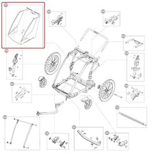 Corpo sedile Thule carrozzeria