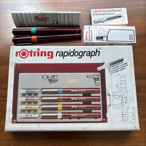 Rotring rapidograph set - set, di