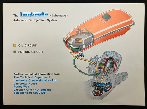 Lambretta lubematic cometa - cometa, lui