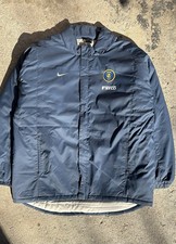 Inter Milan Nike Padded Hooded Bench Coat 2001-02