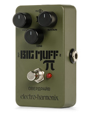 Electro-Harmonix Pedale Fuzz Sostenitore Distorsione Grande Manicotto Russo Verde