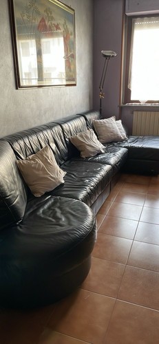 Divano vera pelle doimo - divano,