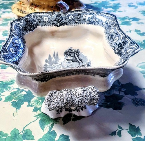 Zuppiera ceramica inglese - ceramica,
