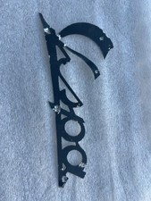 Scritta Vespa Faro Basso Nera