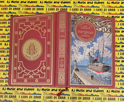 Book libro isola misteriosa - libro,
