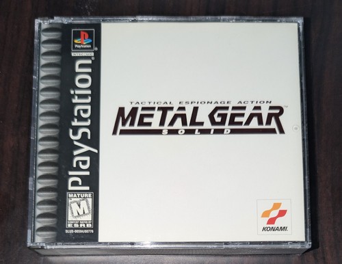 Metal gear solid ps1 - metal,