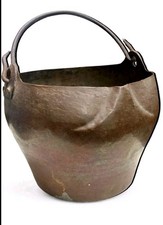 ANTICO SECCHIO DA ACQUA IN  RAME XVIII SECOLO RARO