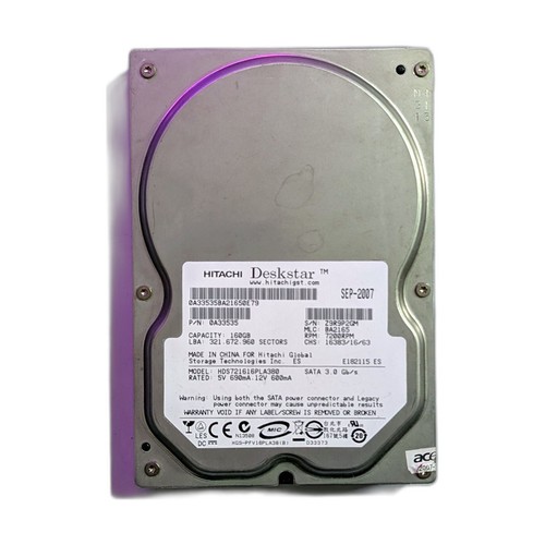 Hard disk interno 160gb - hard,