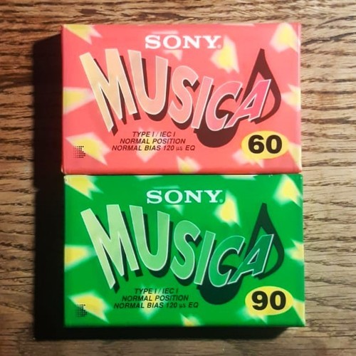 Audio cassette sony musica - 2,