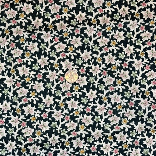 Tessuto floreale vintage fiori