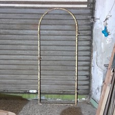 Bella porta dorata in ferro alta cm193  larga cm77,5 arredamento vetrina nicchia