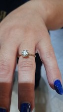 solitario diamante ,brillante