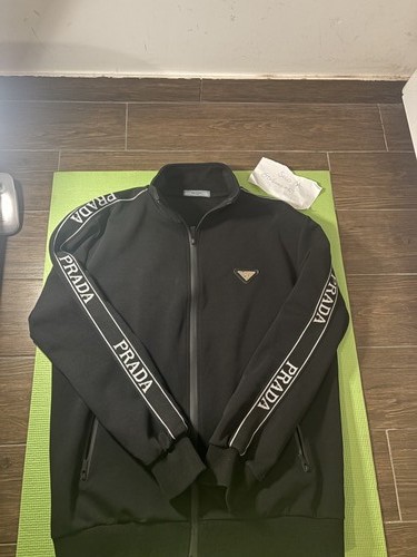 Giacca felpa prada - prada, nera