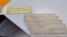 Lotto Libretti Assegni Vintage