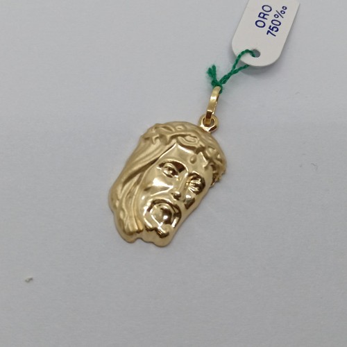 Ciondolo medaglia sacra volto - ciondolo,