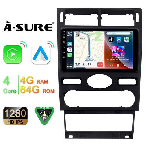 Autoradio 64g android 15 - 4+64g,