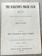 1914 THE DARKTOWN POKER CLUB