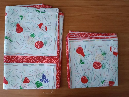 Tovaglia cotone con 6 - tovaglia,