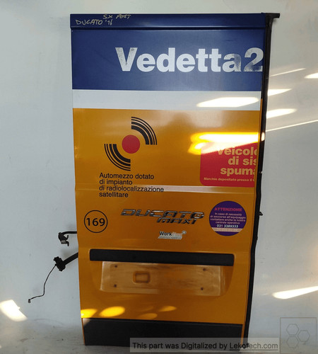 Porta carico post battente - post., a