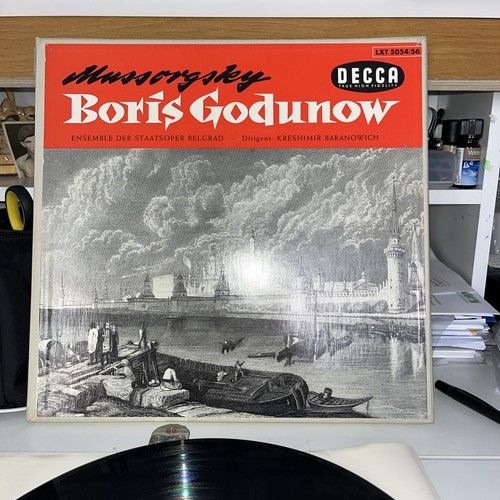 Mussorgsky boris godunow lp - mussorgsky-,