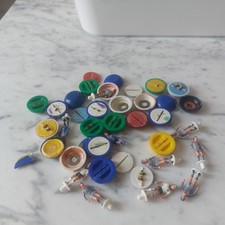 Subbuteo LOTTO MISTO GRAVEYARD SPARES LW ROTTI E BASI VARIE