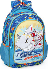 Zaino Scuola Elementare Bambini 43X33X15 Cm – Multitasche, Schienale Ergonomico,