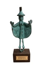 Statua bronzo pretessa - bronzo,