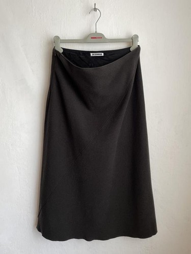 Women jil sander skirt brown - jil,