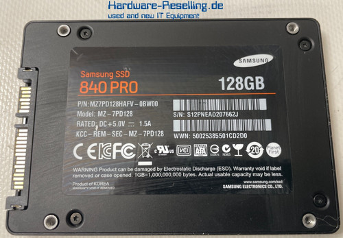 Samsung ssd 840 pro 128gb - ssd,