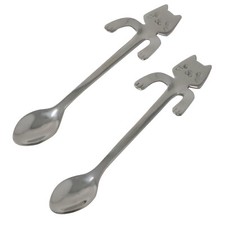 2x Cucchiaio acciaio GATTINO