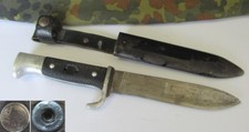WWII ORIGINALE REGNO BULGARIA BRANNIK COLTELLO SCOUT RARO