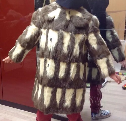 Pelliccia lapin cappotto - lapin,