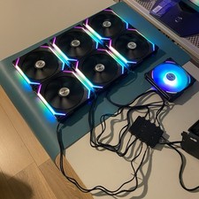 Kit ventole rgb LIAN LI 6x SL140 + 1x AL120 + Controller UNI FAN