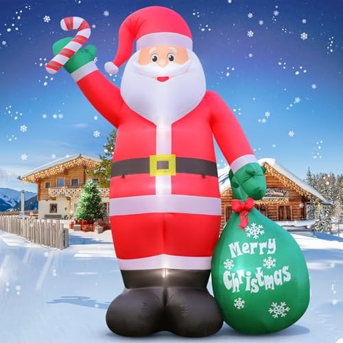 Babbo natale gonfiabile - natale,