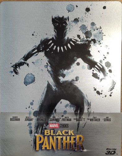 Black panther steelbook - black,