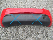 PARAURTI POSTERIORE OPEL ASTRA IV J OPC GTC